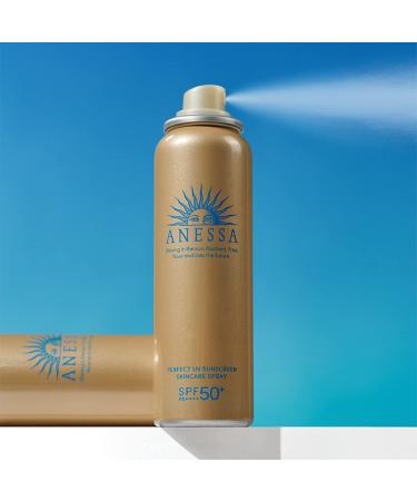 Anessa Perfect UV Skin Care Spray N 2022 Model Sunscreen - Fruity Floral Scent - 2.1 oz (60 g) - Buy Online on GoSupps.com