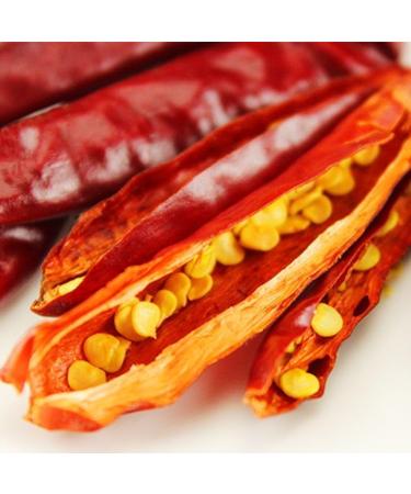 Dried chili pepper stir-fry seasoning crispy spicy snacks (100/200/500g) pepper red chili sauce side dishes and vegetables Chinese special dipping sauce Spicy snack ingredients (100g) 1 Count (Pack of 1) - Buy Online on GoSupps.com