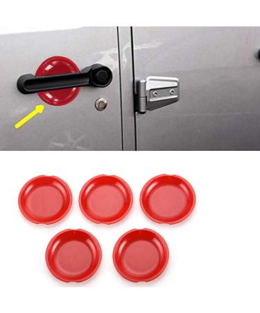 SHAOHUASC Door Handle Outer Door Bowl Handle Bowl Cover Decoration Automobile Exterior Accessories Compatible with JK 2007- - Buy Online on GoSupps.com