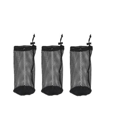 Teror Golf Ball Bag, Nylon Golf Ball Mesh Bag Storage Pouch Large Size 48-56 Balls Super Strong Carrying Holder (3PCS)