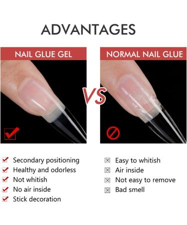 Builder Gels Nail Extension Gel 5 In 1 Pink Strengthening Gel Base Gel Color Gel Nail Polish Foundation Gel Rhinestones Glue Gel For Nail Art (01 Light pink) - Buy Online on GoSupps.com