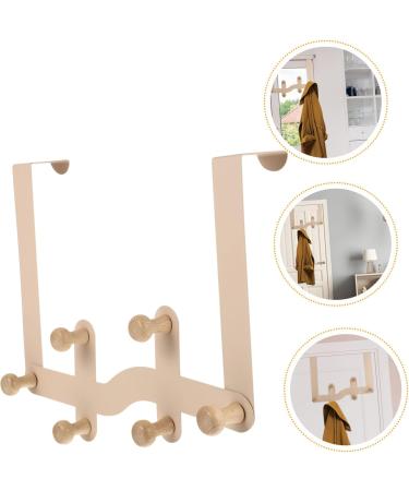 FELTECHELECTR 6 Door Hook Wall Coat Hanger Hanging Storage Rack Over The Door Mirror Hooks Door Towel Dropshipping 30X23CM Pink - Buy Online on GoSupps.com