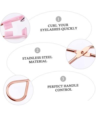 Balacoo 3pcs Magnetic Eyelash Curler & Applicator - Professional Stainless Steel Makeup Tools for Perfect False Lashes - Buy Online on GoSupps.com