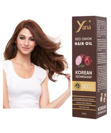 Red Onion Hair Oil For Stronger Thicker Longer Hair By Korean Technology