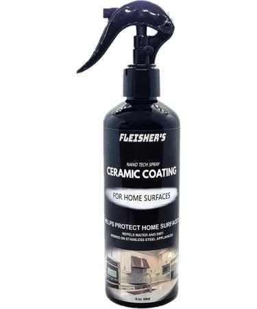 FLEISHER'S Ceramic Coating Spray - Hydrophobic Nano Technology for Kitchen & Bathroom | Shine & Protect Home Surfaces Repel Stains & Grime - Buy Online on GoSupps.com