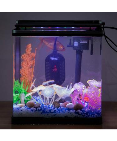 Hygger 100W Digital Betta Aquarium Heater for Turtles - Intelligent LED Temperature Controller & Adjustable Thermometer for 25-90 Liters - Buy Online on GoSupps.com