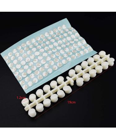 Buy Ancllo 240 Pcs Oval Artificial Nail Tips | Nail Art Practice & Color Swatch Cards for DIY & Salon Use - International Shipping Available - Buy Online on GoSupps.com