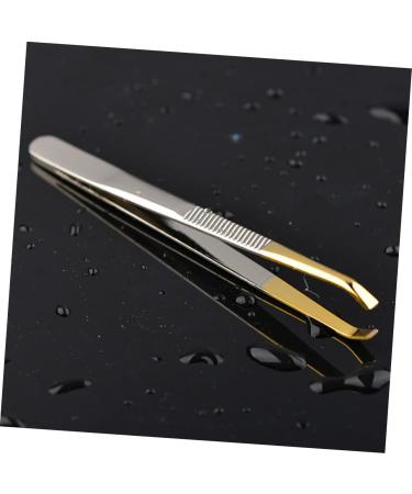 Beavorty Nose Hair Plucker Hair Removal Tool Slanted Tip Tweezers Clip Metal Handle Tweezer Hair Plucking Scissor Facial Hair Remover Hair Removal Tweezer Eyebrow Shaper Oblique tip Make up XXS Picture 1 - Buy Online on GoSupps.com