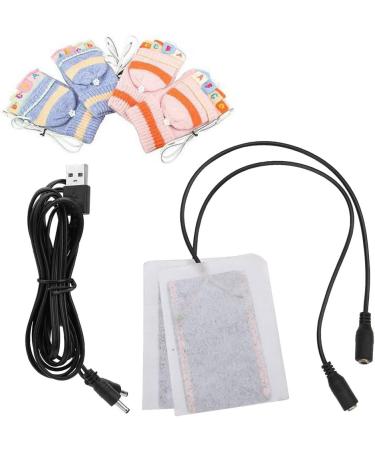 Uadme Heating Pad Set - Portable 5V Carbon Fiber USB Hand Warmer | Electric Fever Heating Mat for Pain Relief - International Shipping Available - Buy Online on GoSupps.com