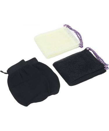 Mesh Bath Sponge Easy Gentle African Bath Sponge 2 Hand Straps Dirt Removal for Hotel Bathroom (DOACTyk5rgesa1o-12) - Buy Online on GoSupps.com