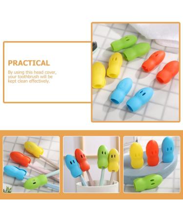 Buy VILLCASE 20pcs Toothbrush Head Covers - Protective Caps for Home & Travel - Universal Toothbrush Cases - Buy Online on GoSupps.com