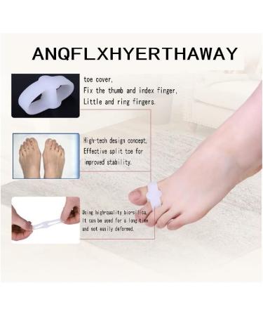 DEAVER Double Hole Toe Separator Spacers - Pain Relief & Toe Care Tool (5 Pairs) - Buy Online on GoSupps.com