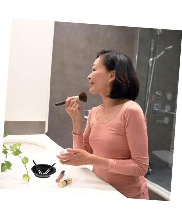 Housoutil Cleanser of Makeup Brush Cosmetics Brush Scrubber Brush Rinsing Bowl Makeup Brush Cleaning Pad Wash Machine Cleaner Makeup Cleaning Mat Silicone Tool Silica Gel Beauty Egg Cushion - Buy Online on GoSupps.com