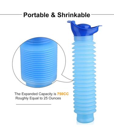 Urine Bottle Travel Urinal Unique Shape Urinal Bottle Unisex for Outdoor Activities for Travel for Camping for Adults and Children - Buy Online on GoSupps.com