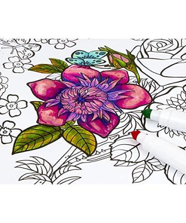 Crayola 100ct Super Tips Marker Set - Fine Point Washable Drawing Markers for Kids & Adults - Buy Online on GoSupps.com