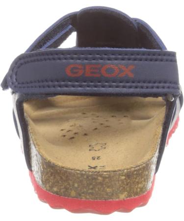 Geox Boy's B Sandal Chalki in Navy Red - Size 9 UK Child - Buy Online on GoSupps.com