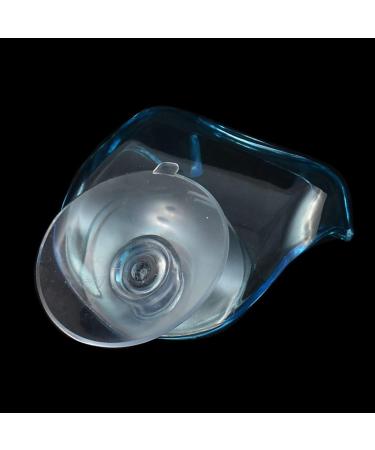 Ruilogod Plastic Suction Cup Shaver Razor Holder Hook - 2pcs Blue | Durable Household Organizer for Bathroom Convenience - Buy Online on GoSupps.com