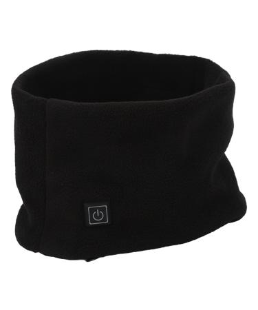Heated Neck Wrap Scarf 3 Adjustable Temperature Comfortable Electric Heating Wrap Pad for Pain Relief (Black)