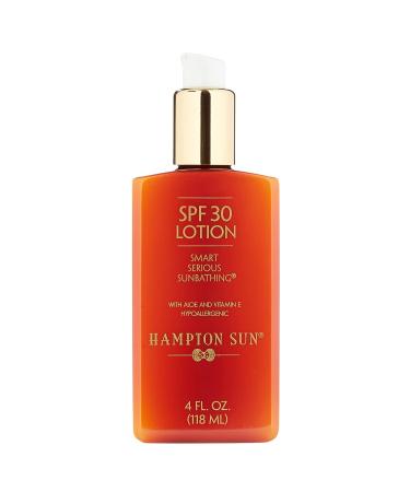 Hampton Sun SPF 30 Lotion 4 Fl Oz - Sun Protection for Ultimate Skin Care - Buy Online on GoSupps.com