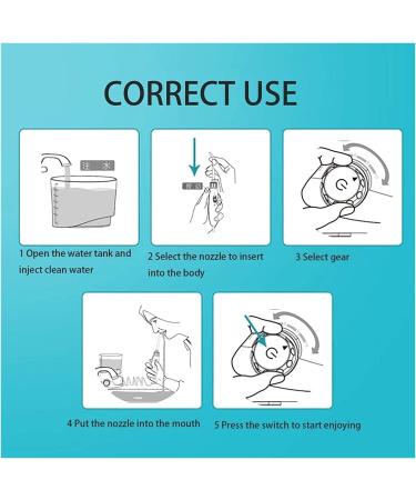 GeRRiT Water Flosser for Teeth Dental Oral Irrigator with 6 Jet Tips 600ml Water Tank Non-Slip Base Quiet Electric Water Flosser for Braces Care Clean - Buy Online on GoSupps.com