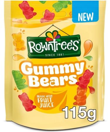 Assorted Jelly Sweets Pack - Safari Mix 115g + Gummy Bears 115g + Berry Hearts 115g + Randoms Juicers 140g + Randoms 150g (4 Randomly Sent) Boxed Treatz - Buy Online on GoSupps.com