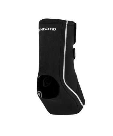 Rehband Ankle Brace | Neoprene Sports Ankle Support for Running & Fitness | Unisex Large Black - Buy Online on GoSupps.com