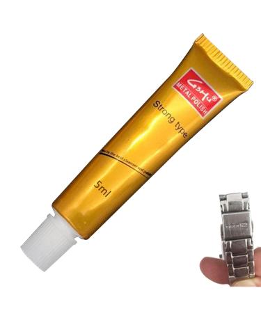 Metal Polish Paste | All Metal Polish Tube Multi Purpose Metal Cleaning Supplies for Silver Copper Brass Chrome Porcelain Rust Removal Coatuiyo - Buy Online on GoSupps.com