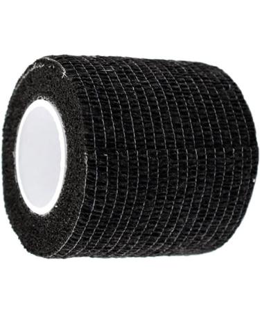 Self Adherent Waterproof Elastic Bandage Tape - Self Adhesive Athletic Wrap 5x450cm - Breathable Sports Bandage - Black - Buy Online on GoSupps.com