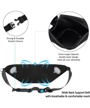 ETACCU Hands-Free Dog Lead with Waist Belt | Adjustable & Reflective Dog Running Lead for Walking, Jogging, Running | Large 20-120 lbs - Buy Online on GoSupps.com