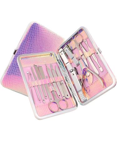 Nail Clippers Set Built in Nail File Beauty Manicure Ladies Nail Clippers Set Personal Care Family Use 16 Pieces - Buy Online on GoSupps.com