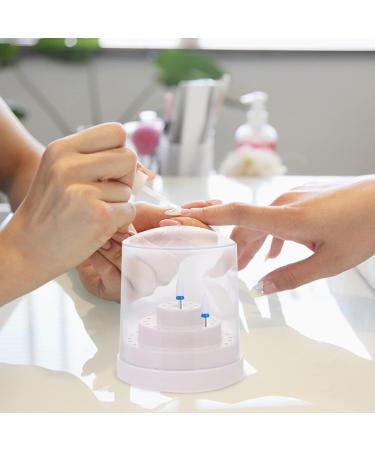Beaupretty Nail Drill Bit Holder Box - 2 Pieces 48 Slot Storage for Nail Drilling - Perfect for Gel & Acrylic Nails - Buy Online on GoSupps.com