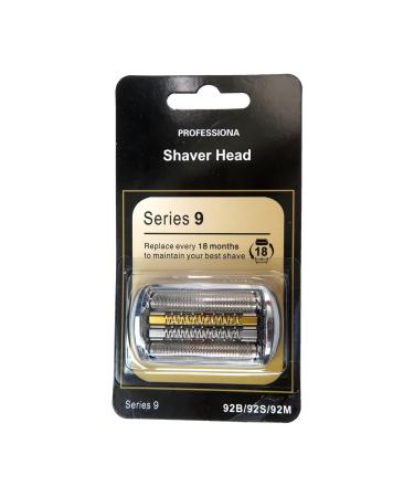 Series 9 Pro New Version 94M 92S Foil Cutter Head Shaving Head For Br-aun all Series 9 Pro (94M)9290cc 9291cc 9292cc 9293s 9295cc 9296cc 9297cc 9299s Silver