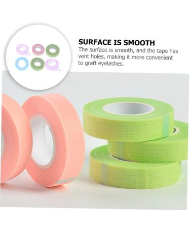 Angoily 8rolls Tape Adhesive Tape Eyelash Tapes Lash Lift Tape Adhesive Fabric Tapes White Lash Tape Pink Tape Eyelash Patches Grafting Tape Cotton Stem Skin Friendly - Buy Online on GoSupps.com