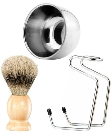 Buy Minkissy 1 Shaving Tool & Wooden Man Soap Dish - Premium Grooming Accessories for Every Gentleman | International Shipping Available - Buy Online on GoSupps.com