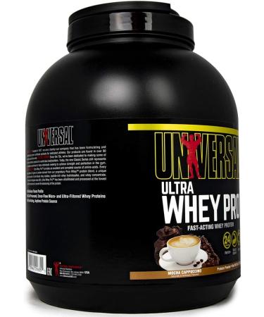 Universal Nutrition Ultra Whey Pro Protein Powder - Mocha Cappuccino 5 lb (2.27 kg) | Best Protein Supplement - Buy Online on GoSupps.com