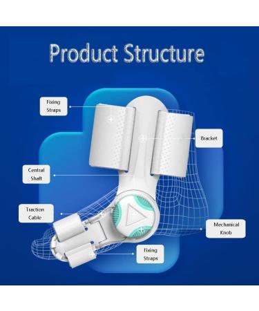 Vduck Bunion Corrector - Adjustable Big Toe Straightener with Silicone Pad | International Shipping - Buy Online on GoSupps.com
