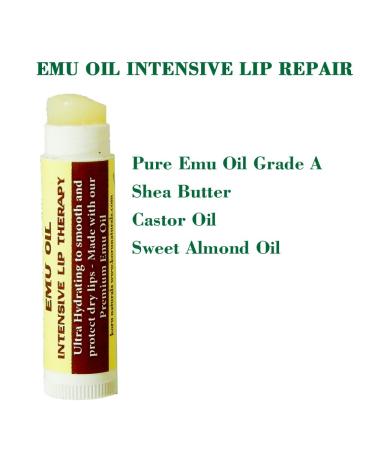 Shop Premium Emu Oil Lip Balm - Nourishing Moisturizing & International Shipping Available - Buy Online on GoSupps.com