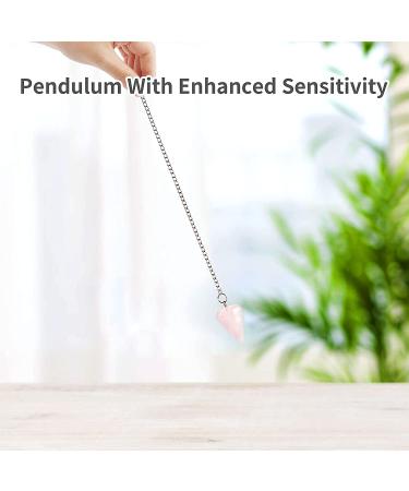 Soulnioi 18Pcs Crystals & Healing Stones Set - Chakra Stones, Quartz Pendulum, Spiritual Necklace - Meditation & Yoga Gift Box for Her - Buy Online on GoSupps.com