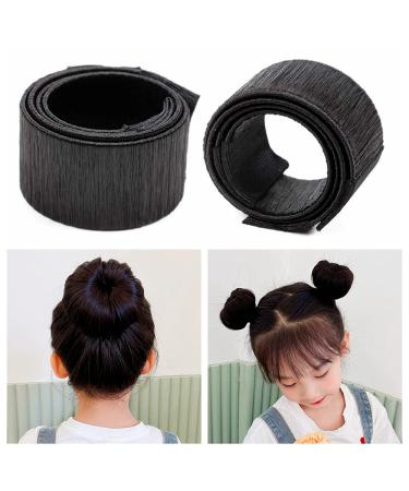 5pcs Hair Bun Maker Set - Magicalmai Perfect Lazy Curler Bun Maker for Women & Girls - Reusable French Deft Twister Tool - Black & White - Buy Online on GoSupps.com