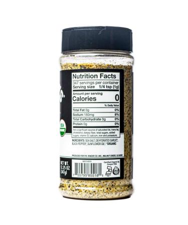 Kinder's Premium Quality Organic Seasoning - The Blend  12.25oz 12.25 Ounce (Pack of 1) - Buy Online on GoSupps.com