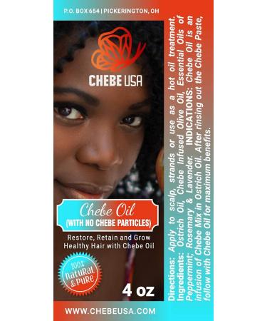 Uhuru Naturals Chebe Oil - Particle-Free Formula - 4 oz - Buy Online on GoSupps.com