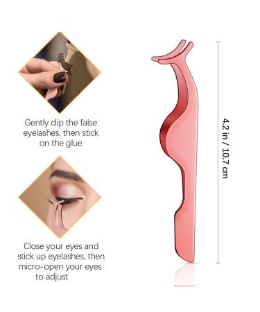 Buy 10 Pairs 3D False Eyelashes Set - Reusable Natural Eyelashes & Tweezers | International Shipping - Buy Online on GoSupps.com