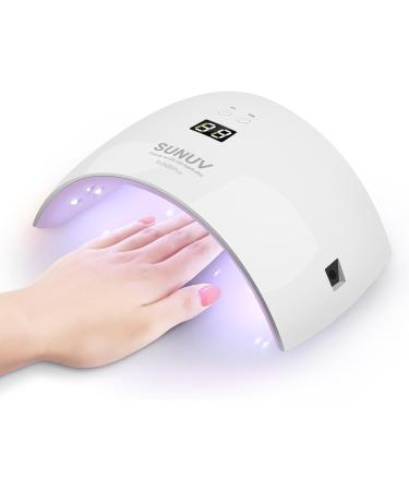 SUNUV 36W UV LED Gel Nail Lamp with Sensor, LCD Screen and 30s/60s Timer - Buy Online on GoSupps.com