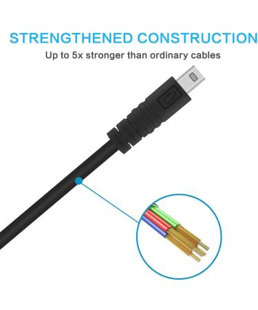 UC-E6 USB Cable for Nikon CoolPix L/D/P Series Cameras - Compatible with D3300, D750, D7200, L340, P520, S6000, and More - Buy Online on GoSupps.com