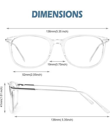 CGID CN79 Classic Nerd Glasses - Vintage 40s/50s Panto Style Clear Lens Eyewear - International Shipping Available - Buy Online on GoSupps.com