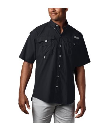 Columbia Men's Bahama Ii S/S Shirt Black 4X