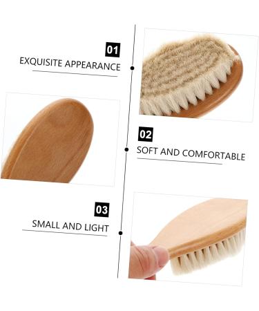 KOMBIUDA Soft Bristle Toddler Shampoo Bath Brush - Gentle Grooming for Children - Infant Scalp Massaging - Perfect Gift for Newborns - Buy Online on GoSupps.com