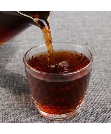 G teau au th noir Pu-Erh comm moratif du Yunnan Cadeau de th Pu'er cuit de haute qualit 1000g - Buy Online on GoSupps.com