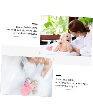 Hemoton 2pcs Unicorn Bath Ball Sponges - Exfoliating Spa Loofah for Kids & Adults - Pink Body Puff Shower Pouf for Dead Skin Cleansing - Buy Online on GoSupps.com