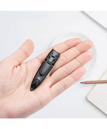 Nail Clippers Stainless Steel Nails Clippers with Cicada Shape Fingernail and Toenail Clippers Cutters Toe Finger Nail Clippers Cutter for Men Women Black - Buy Online on GoSupps.com